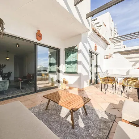 Sunset Pool Terrace Views Wifi Estepona
